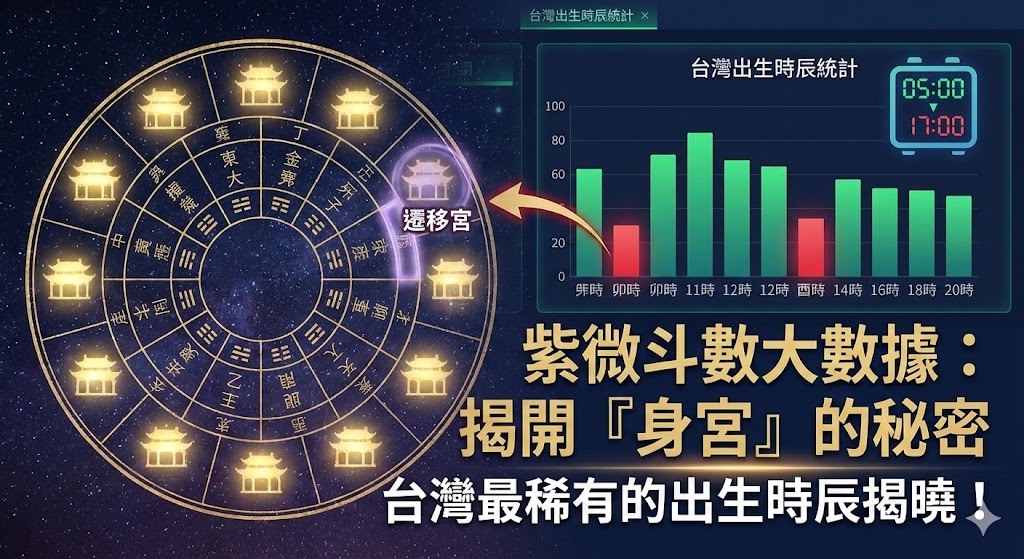 紫微斗數身宮在哪個宮位的人最稀有